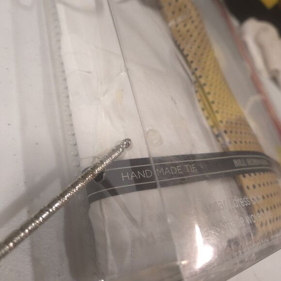 (2) Dress Shirt Tie Set Lot Mens 2XL White Green Collared Work Office New *READ - Picture 8 of 16